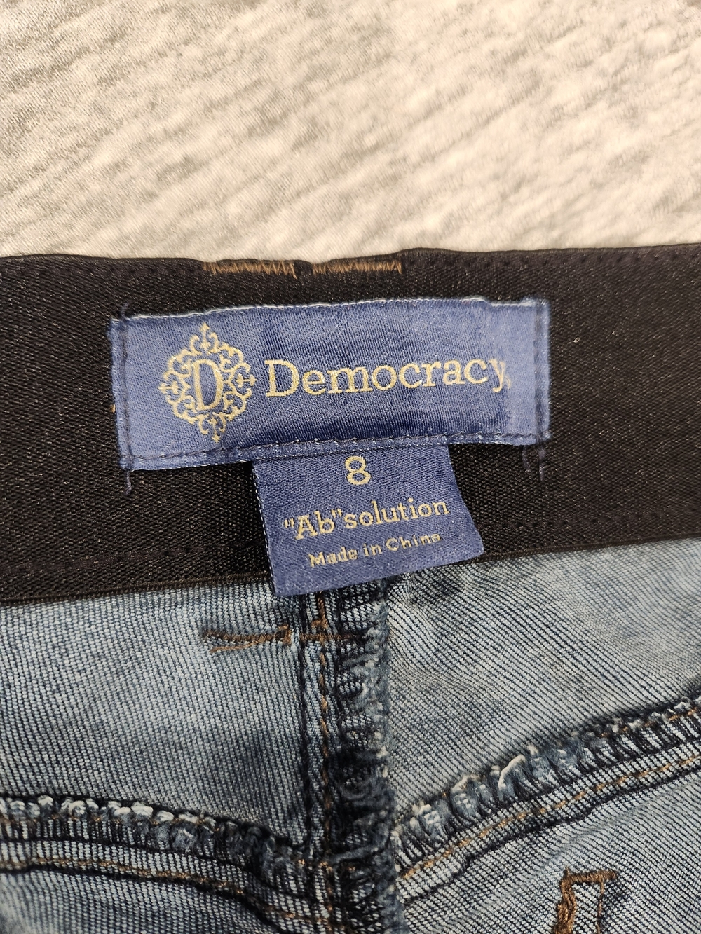 DEMOCRACY Ab-Solution Dark Indigo Boot Cut Jeans - Picture 5 of 5